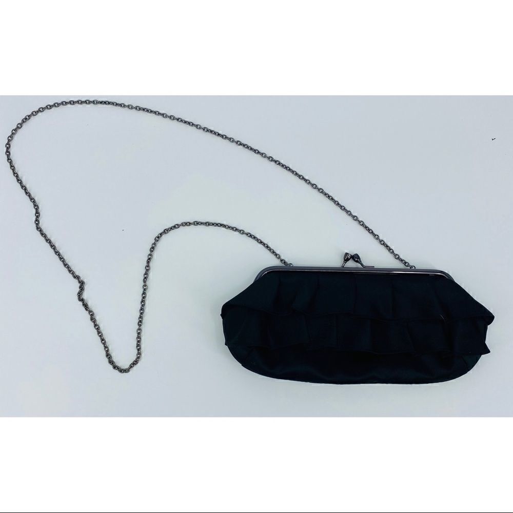 Hollywould for target ruffle clutch purse